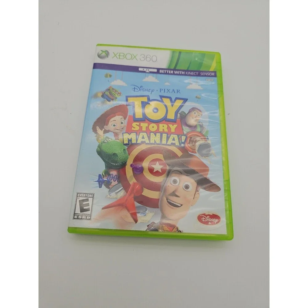 Toy Story Mania (Microsoft Xbox 360, 2012) Tested. CIB. Clean Throughout!